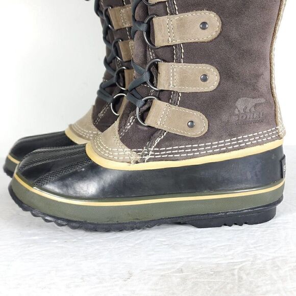 Sorel Women's Joan Of Arctic US 6 Brown Waterproof Lined Winter Boots - Picture 2 of 13